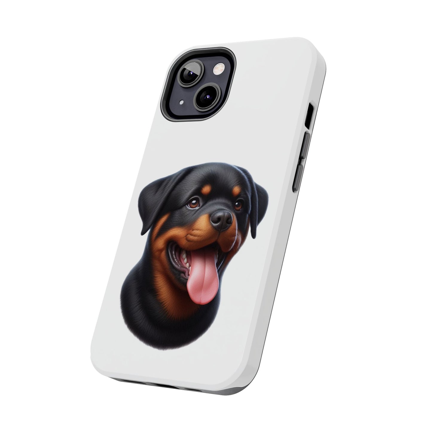 Robuste Handyhüllen, Mein Rottie-Welpe - Schützende Handyhülle, Geschenk für Hundeliebhaber, Accessoire für Haustierbesitzer, Handyhülle mit Tierdruck, süßes Welpendesign