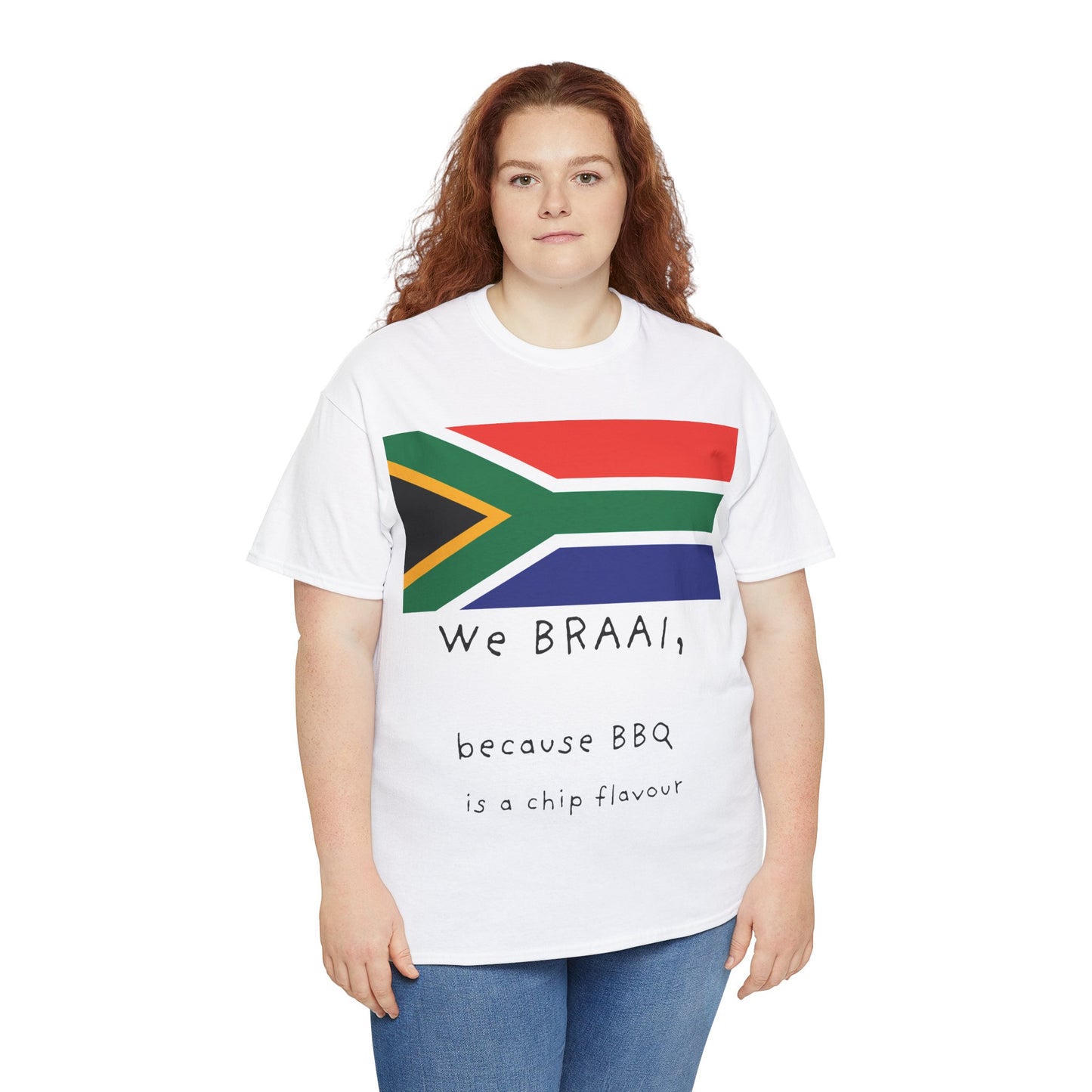 Unisex Braai-Themed Cotton Tee | Heavyweight, Durable & Comfy Fit | 100% Sustainable Cotton | Perfect for Casual Wear