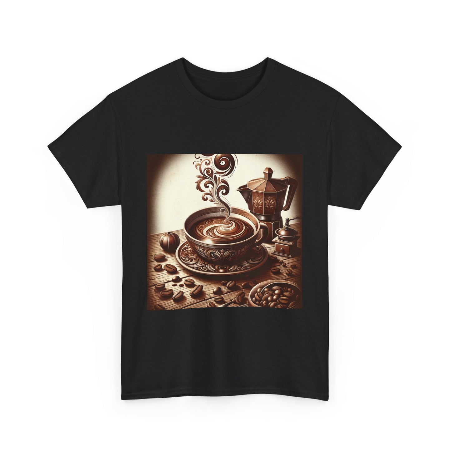 Unisex Heavy Cotton Tee Coffee Lovers