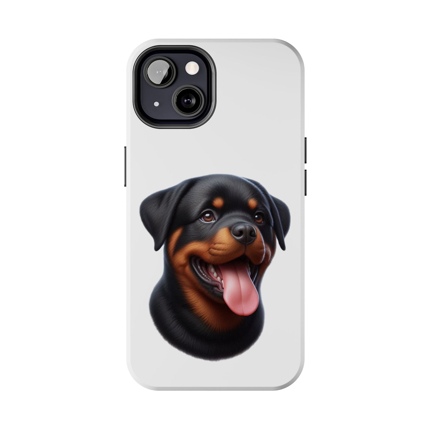 Robuste Handyhüllen, Mein Rottie-Welpe - Schützende Handyhülle, Geschenk für Hundeliebhaber, Accessoire für Haustierbesitzer, Handyhülle mit Tierdruck, süßes Welpendesign