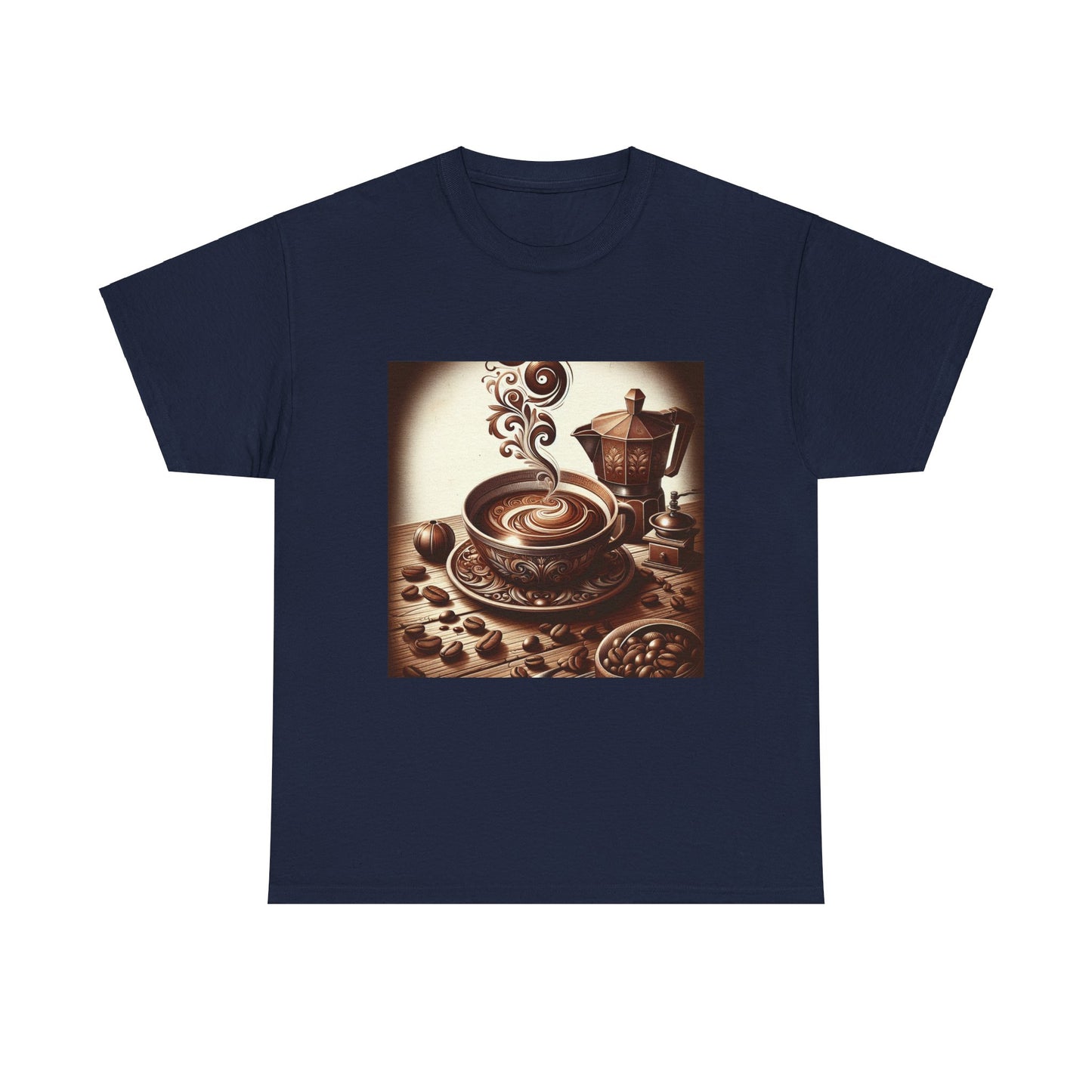 Unisex Heavy Cotton Tee Coffee Lovers