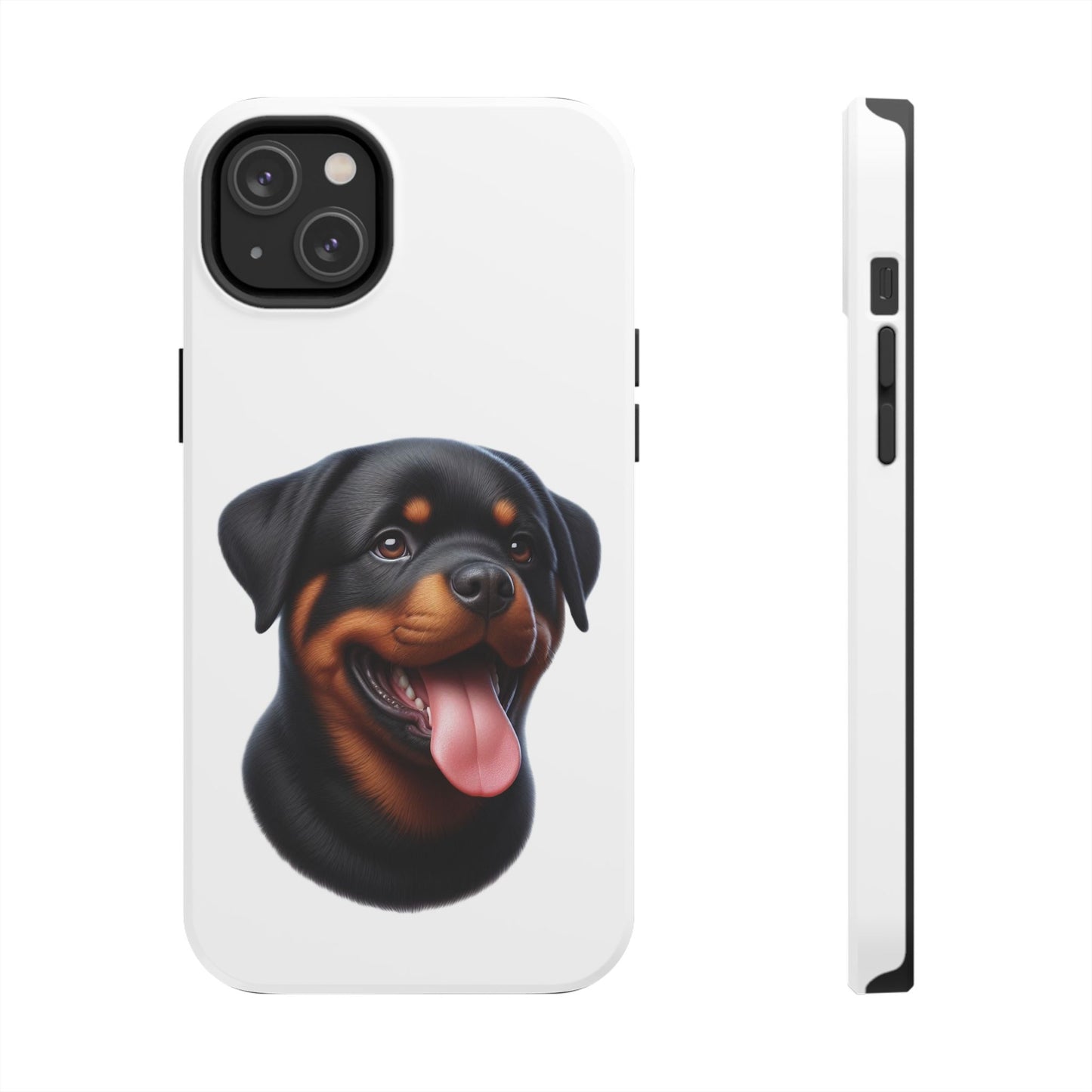 Robuste Handyhüllen, Mein Rottie-Welpe - Schützende Handyhülle, Geschenk für Hundeliebhaber, Accessoire für Haustierbesitzer, Handyhülle mit Tierdruck, süßes Welpendesign