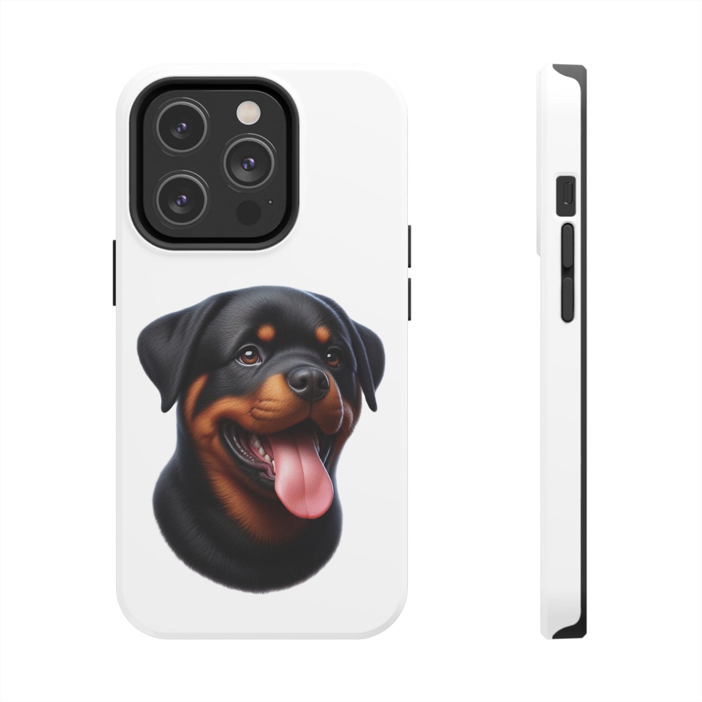 Robuste Handyhüllen, Mein Rottie-Welpe - Schützende Handyhülle, Geschenk für Hundeliebhaber, Accessoire für Haustierbesitzer, Handyhülle mit Tierdruck, süßes Welpendesign