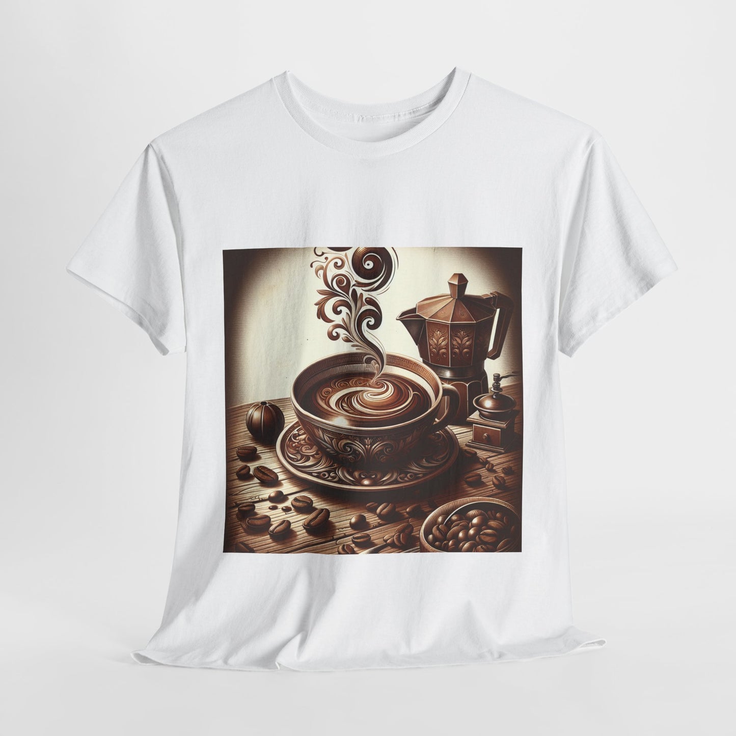 Unisex Heavy Cotton Tee Coffee Lovers