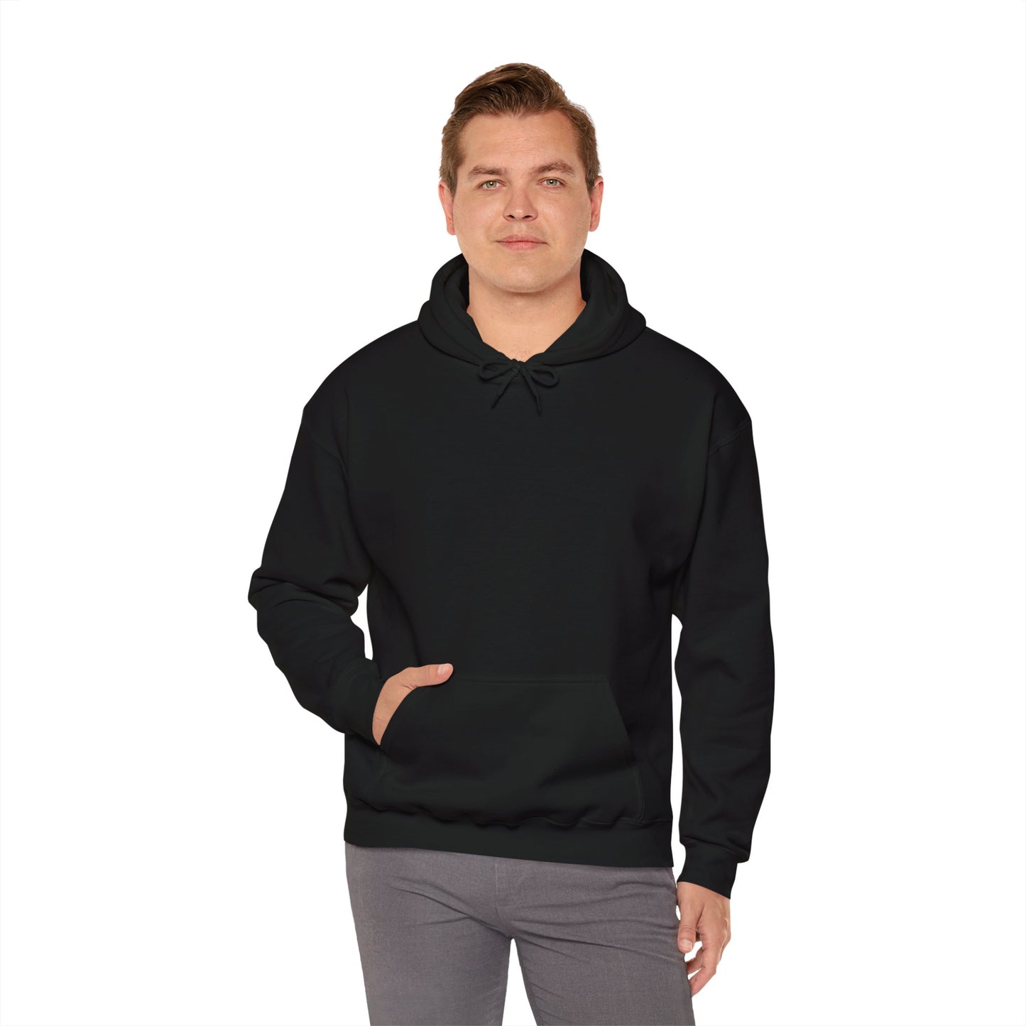 Godsdienstige Bybelvers Unisex-hoodie-trui, Christelike geloofgeskenk, swaar versnit-trui, Dien die Here-klere, Skrifaanhaling