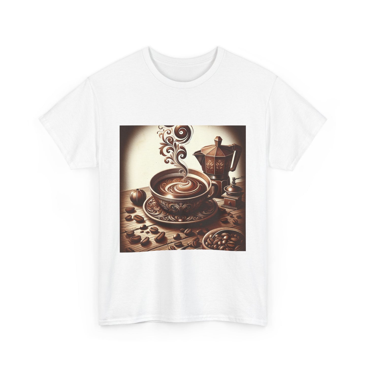 Unisex Heavy Cotton Tee Coffee Lovers